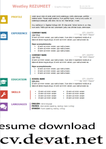 Creative Resume CV Design