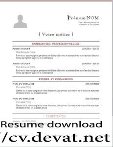 French CV