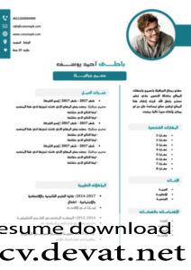 New Arabic CV سيرة ذاتية حديثة