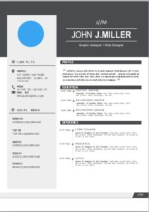 Free Download Resume CV Template For MS Word Format