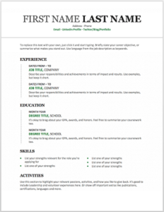 Modern CV Resume Template