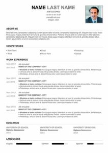 Free download perfect CV example Word