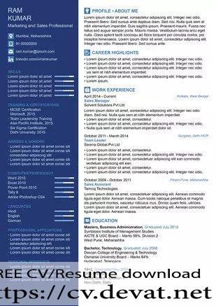 Download Your Free Smart and Secure Resume Formats in Word