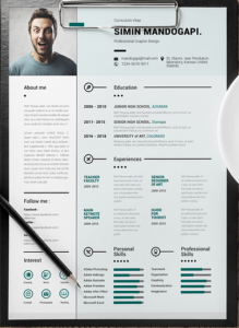 Free Modern Resume Template for Word