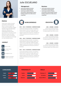 Free professional resume template download now