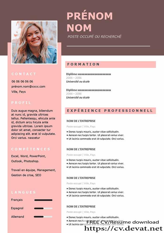 Modèle de CV Express 