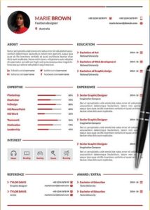 professional CV Free Online CV Builder with my Best CV Template