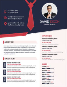 Download HR Recommended Professional Resume Template in MS Word