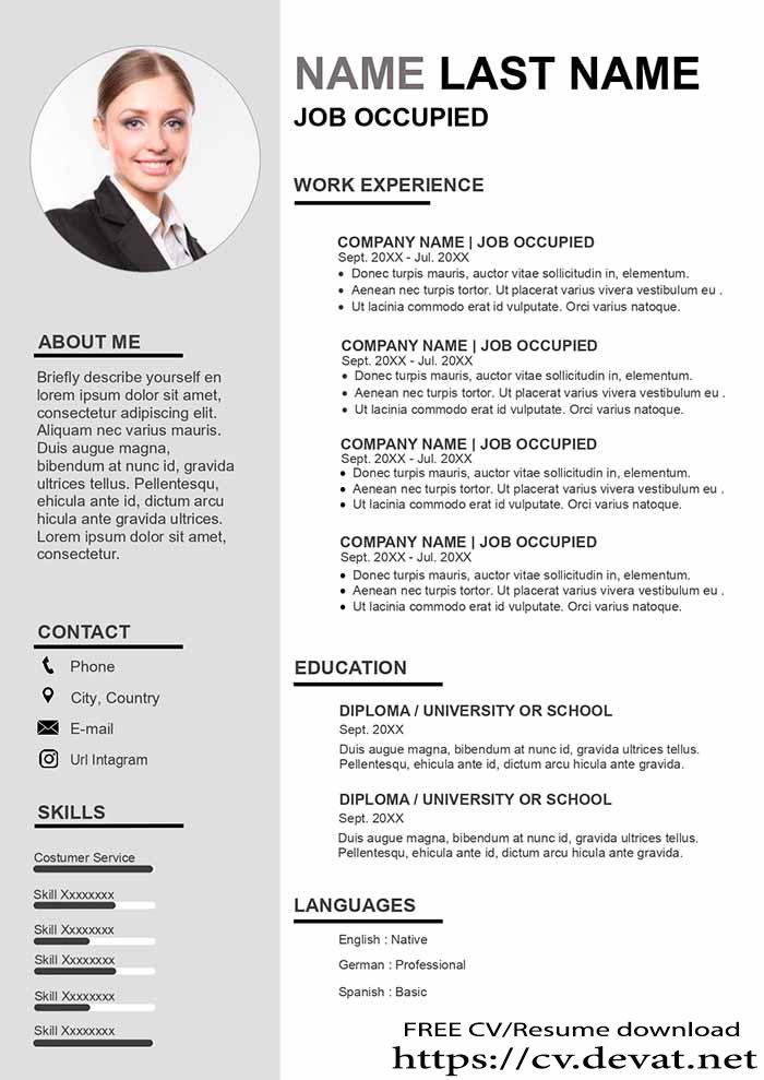 Finance Resume Example - CV Resume download Share