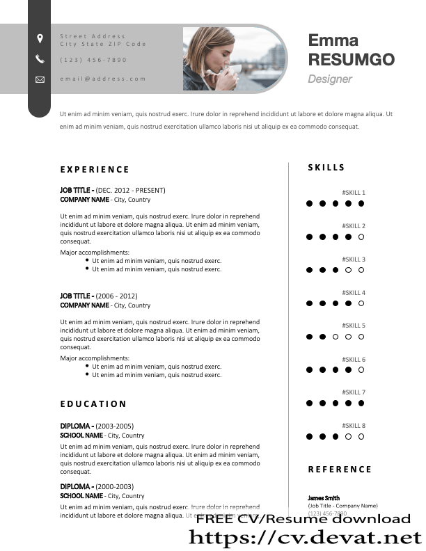 free-elegant-resume-template-word-for-designer-cv-resume-download-share