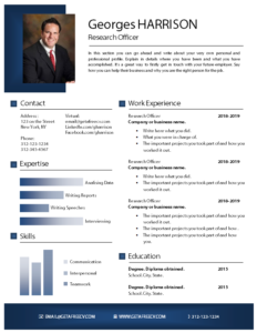 Free Microsoft Word Resume Template That’ll Land You the Job