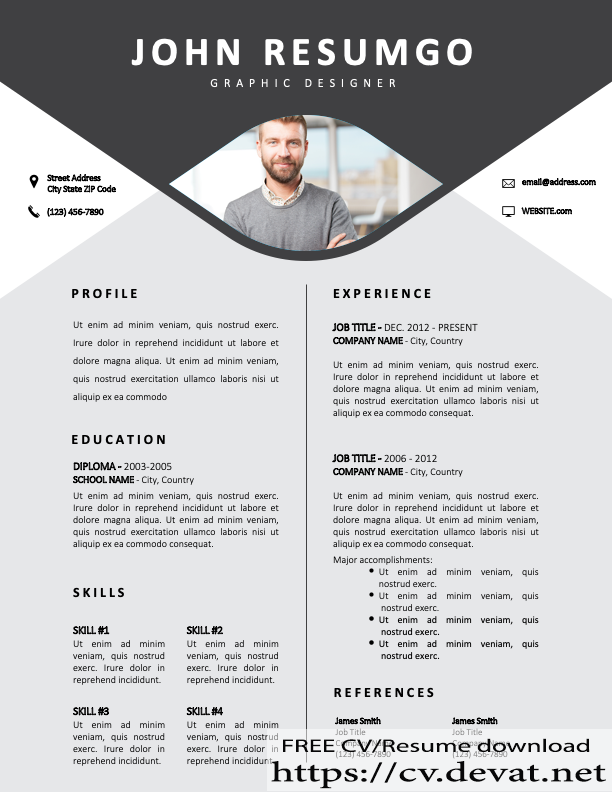 Microsoft Word is Resume Template download