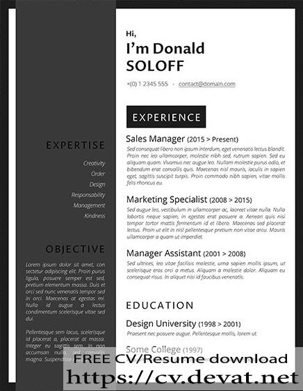 The Classic Pro CV – A Professional Resume Template