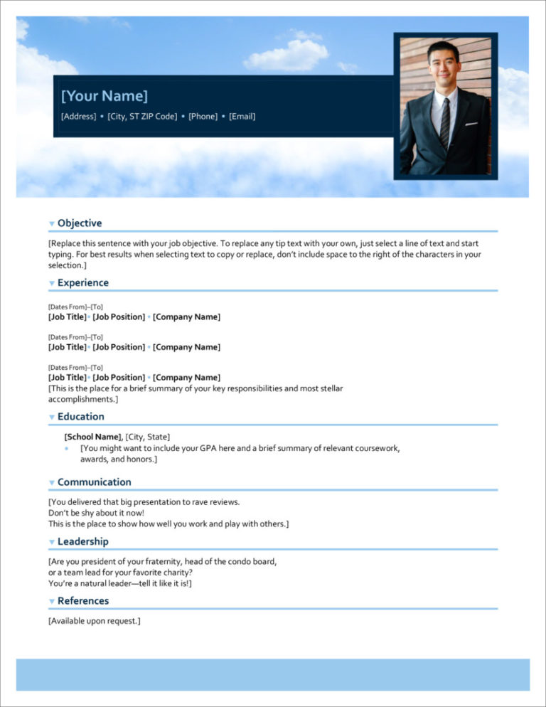 simple German CV word in English language CV Resume download Share