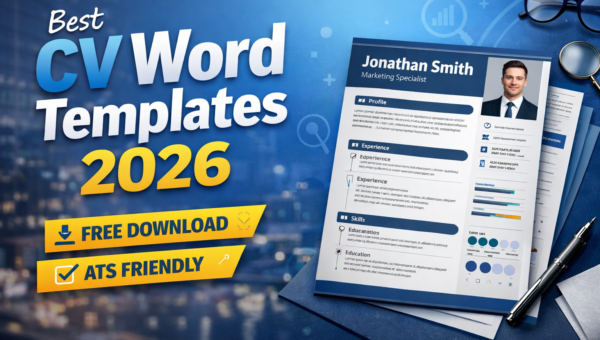 Best CV Word Templates 2026 (Free Download & ATS Friendly)