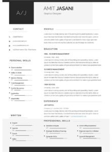 Free Microsoft Word Resume Templates to Download