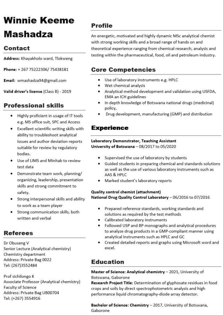 teaching assistant personal statement cv